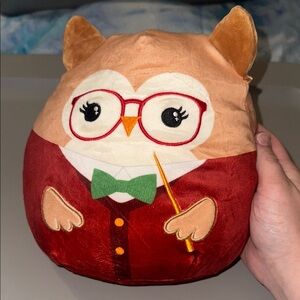 Squishmallows Jaydelle the School Owl 8” NWOT